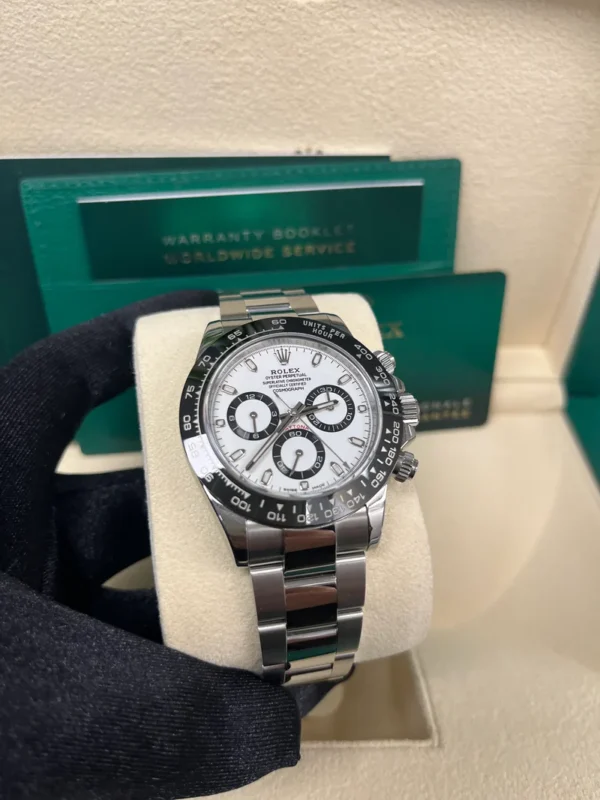 Rolex Daytona (2025 New) Daytona White Panda New Model – Bild 4