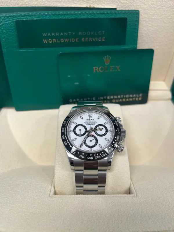 Rolex Daytona (2025 New) Daytona White Panda New Model – Bild 2