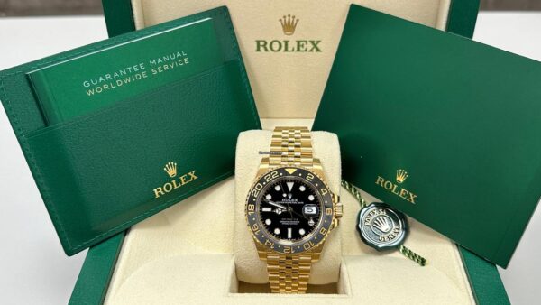 Rolex GMT Master ll Black Gold Jubilee – Bild 2