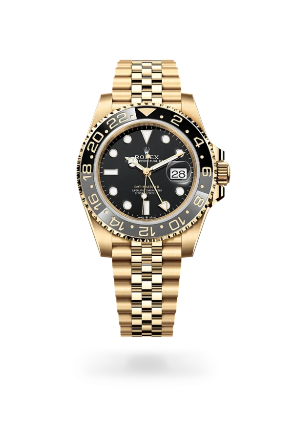 Rolex GMT Master ll Black Gold Jubilee