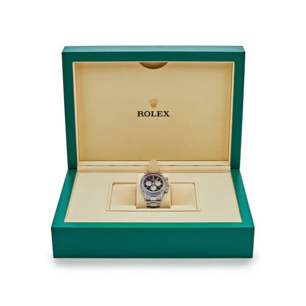 Rolex Daytona 116599RBOW 'Rainbow' White Gold Black Dial Sapphire Bezel (2022) – Bild 2